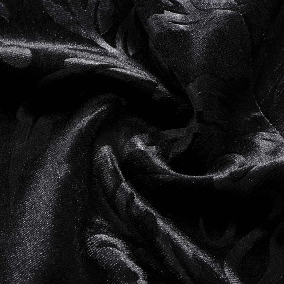 Romantic, Lace Trim, Jacquard, Velvet Valentine's Day Dress from Cider - Size Me - Picture 6 of 8